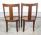 Empire Stühle aus Nussholz mit Intarsien, 1800, 2er Set 11