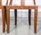 Empire Stühle aus Nussholz mit Intarsien, 1800, 2er Set 8