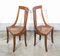 Empire Chairs in Inlaid Walnut Wood, 1800, Set of 2 10