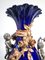 Französische Vase aus blauer kobaltblauer Keramik & Bronze, 1800er 14
