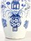 Grand Vase en Porcelaine Bleue et Blanche, Chine 2