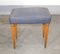 Louis XVI Walnut Wood Stool 3