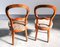 Luigi Filippo Dining Chairs in Walnut, 1800, Set of 4 6