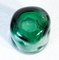 Vintage Gläser aus Grünem mundgeblasenem Glas von Empoli, 6 . Set 7