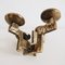 Vintage Brutalist Sculptural Bronze Candlestick, 1960s, Image 6