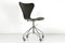 Model 3107 Desk Chair with Wheels by Arne Jacobsen for Fritz Hansen, Denmark, 1955, Image 9