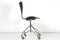 Model 3107 Desk Chair with Wheels by Arne Jacobsen for Fritz Hansen, Denmark, 1955 10