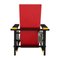 Sedia rossa e blu di Gerrit T. Rietveld per Cassina, Immagine 5