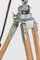 Large Industrial Adjustable Tripod Floor Lamp, Image 7