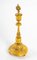 19th Century Golden Bronze Candlestick with Extinguoir 2