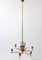 Lámpara de araña vienesa para Rupert Nikoll, años 50, Imagen 2