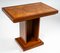 Art Deco Walnut Plating Column Foot Game Table 5