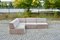 Vintage Modular Sofa in Ecru, 1970s, Set of 4 7