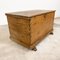 Antique Swedish Tools Chest Trunk in Pine Wood 3