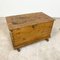 Antique Swedish Tools Chest Trunk in Pine Wood, Image 2