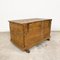 Antique Swedish Tools Chest Trunk in Pine Wood 12