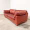 Vintage Fredrik Sofa aus Rotem Leder von Kenneth Bergenblad für Dux 4