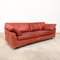 Vintage Fredrik Sofa in Red Leather by Kenneth Bergenblad for Dux 3