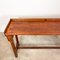 Large Industrial Console Table in Wood 10