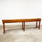 Large Industrial Console Table in Wood 15