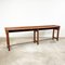 Large Industrial Console Table in Wood, Image 1