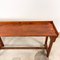 Large Industrial Console Table in Wood 12