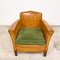 Art Deco Lounge Chair in Leather, 1930s, Image 10