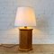 Vintage Italian Rattan & Bamboo Table Lamp, 1970s 2