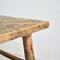 Antique Rustic Console Table in Elm, Image 6