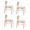 Natural Beech Bokken Chair by Colé Italia, Set of 4 1