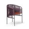 Violet Orange Caribe Chic Dining Chair by Sebastian Herkner, Set of 2 2