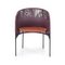 Violet Orange Caribe Chic Dining Chair by Sebastian Herkner, Set of 2 3