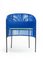 Blue Caribe Lounge Chair by Sebastian Herkner, Set of 2, Image 3