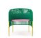 Green Caribe Lounge Chair by Sebastian Herkner, Set of 4 6