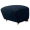 Blue Smoked Oak Sahco Zero The Tired Man Footstool from by Lassen 1