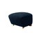 Blue Smoked Oak Sahco Zero The Tired Man Footstool from by Lassen, Image 2