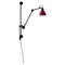 Red Gras N° 210 Wall Lamp by Bernard-Albin Gras 1