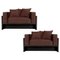 Bordeaux Chaplin Armchair by Collector, Set of 2 1