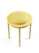 Yellow Cana Stool by Pauline Deltour, Set of 4 3