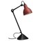 Red Gras N° 205 Table Lamp by Bernard-Albin Gras, Image 1