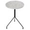 Petite Table d'Appoint All for One en Marbre de Carrare Blanc par Ox Denmarq 1