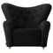 Dark Grey Hallingdal The Tired Man Lounge Chair from by Lassen 1