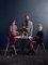 Grey Marble and Black Steel Dining O Table by Ox Denmarq 3