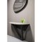 Tele Grey G-Console Table with Mono Steel Base and Concrete Top by Zieta 3