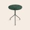 Medium All for One Green Indio Marble Side Table by Ox Denmarq 2