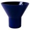 Large Blue Ceramic Kyo Vase by Mazo Design 1