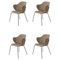 Sand Remix Lassen Chairs from by Lassen, Set of 4, Image 1