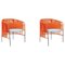 Orange Mint Caribe Lounge Chair by Sebastian Herkner, Set of 2 1