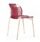 Purple Cielo Stacking Chair by Sebastian Herkner, Set of 2 3