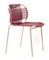 Purple Cielo Stacking Chair by Sebastian Herkner, Set of 2 2